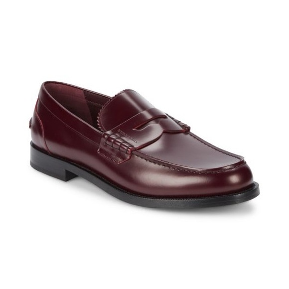 Burberry Bedmont Leather Penny Loafers - size 41.5 (Men’s) - Picture 1 of 10